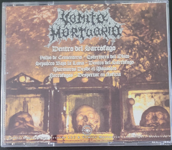 Vomito Mortuorio : Dentro Del Sarcófago (CD, Album)