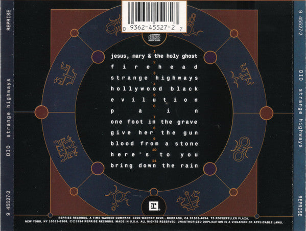 Dio (2) : Strange Highways (CD, Album)