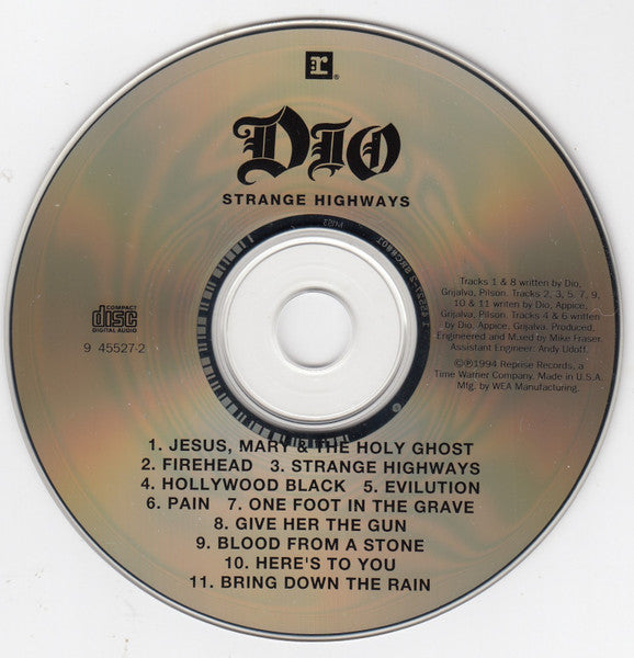 Dio (2) : Strange Highways (CD, Album)