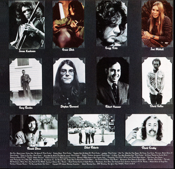 David Crosby : If I Could Only Remember My Name (LP, Album, Ter)