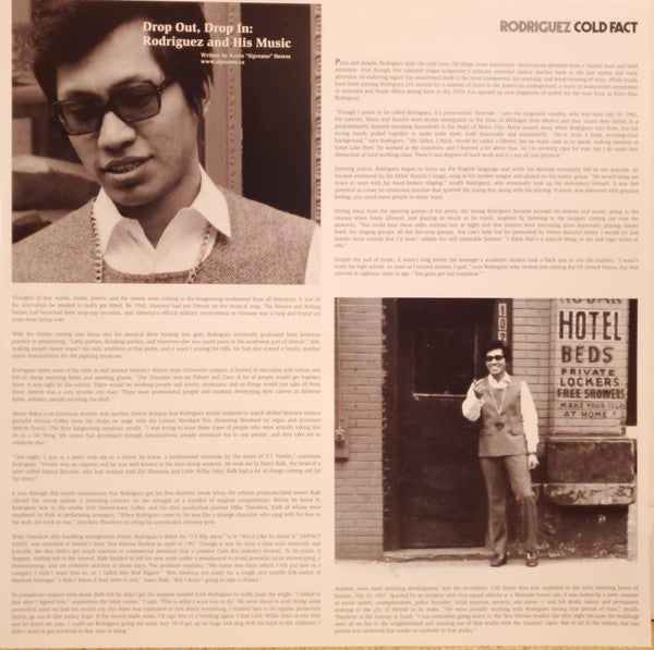 Sixto Rodriguez : Cold Fact (LP, Album, RM, RP, 180)
