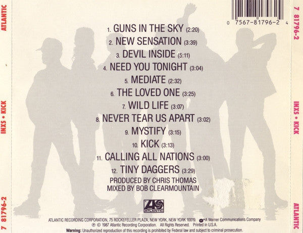 INXS : Kick (CD, Album)