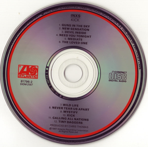 INXS : Kick (CD, Album)