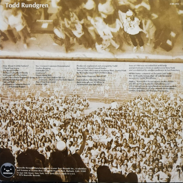 Todd Rundgren : Todd (2xLP, Album, San)