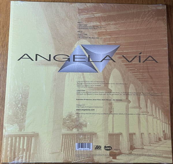Angela Vía* : I Don't Care (12")