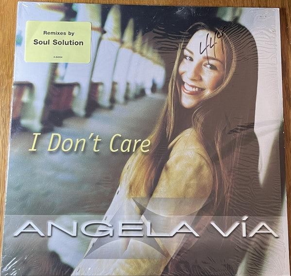 Angela Vía* : I Don't Care (12")