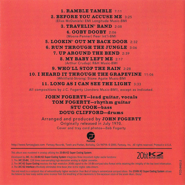 Creedence Clearwater Revival : Cosmo's Factory (CD, Album, RE, RM)