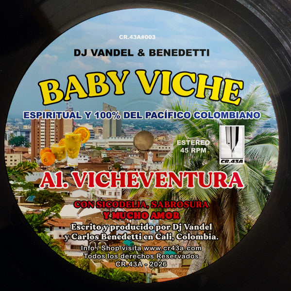 Vandel (2) & Carlos Benedetti (2) : Baby Viche (12", EP)