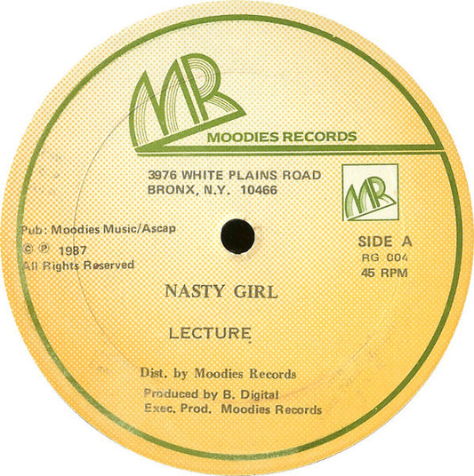 Lecture* : Nasty Girl (12")