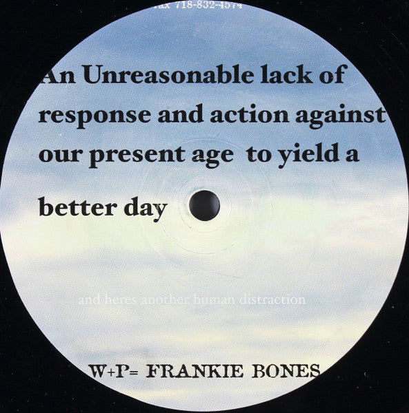 Frankie Bones : And Here's Another Human Distraction (12")