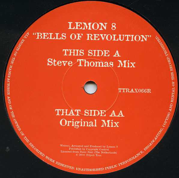 Lemon8 : Bells Of Revolution (12", Dis)