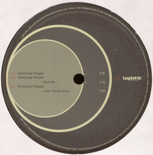 Oliver Kapp : Tomorrow People (12")