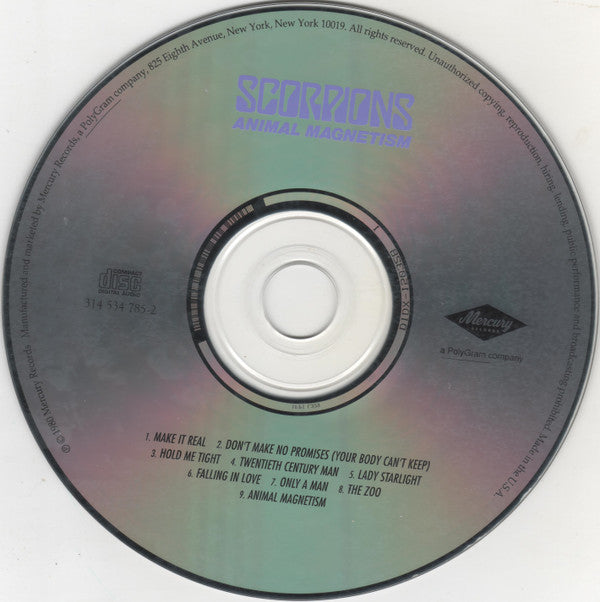 Scorpions : Animal Magnetism (CD, Album, RE)