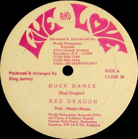 Red Dragon : Duck Dance (12")