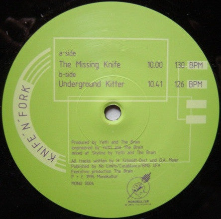 Knife N Fork : The Missing Knife (12")