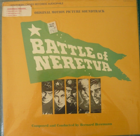 Bernard Herrmann : Battle Of Neretva (Original Motion Picture Soundtrack) (LP, Album)