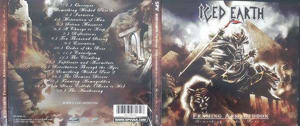 Iced Earth : Framing Armageddon: Something Wicked Part 1 (CD, Album, Dig)