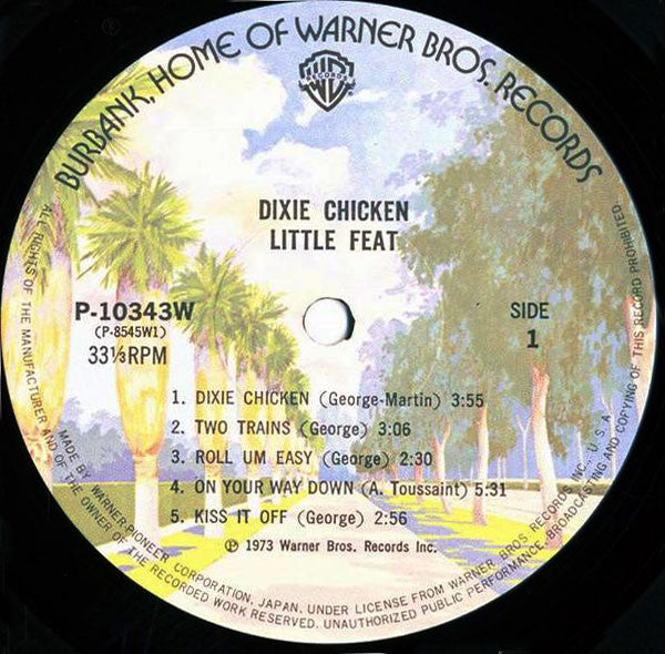 Little Feat : Dixie Chicken (LP, Album, RE)