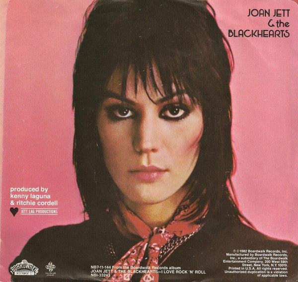 Joan Jett & The Blackhearts : Crimson And Clover (7")