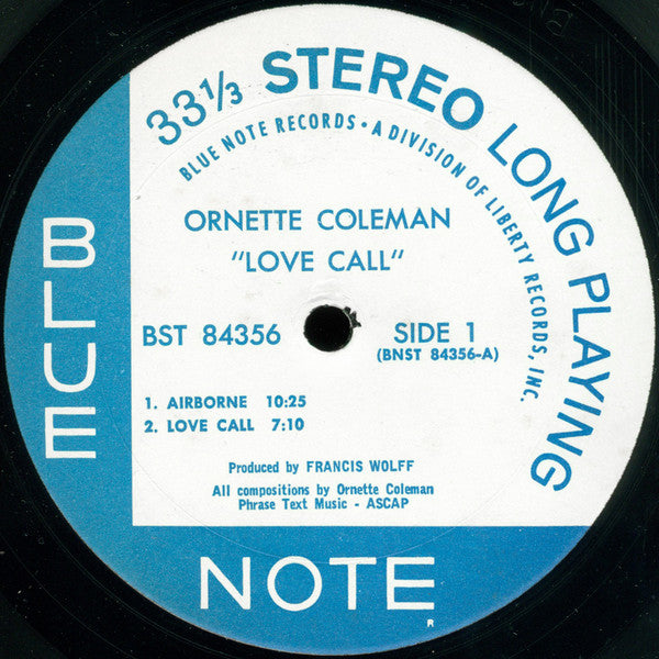 Ornette Coleman : Love Call (LP, Album)