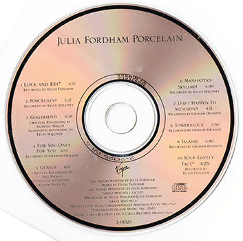 Julia Fordham : Porcelain (CD, Album)