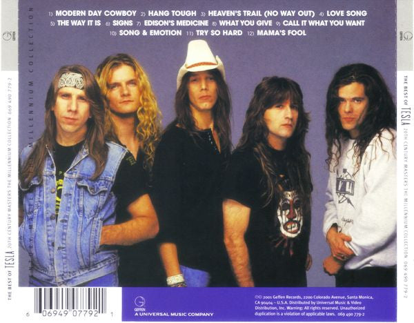 Tesla : The Best Of Tesla (CD, Comp, RE)