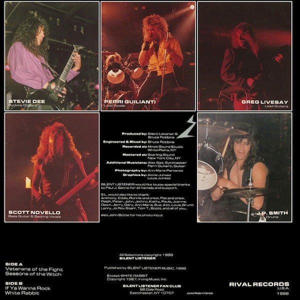 Silent Listener : Veterans Of The Fight (12", EP)