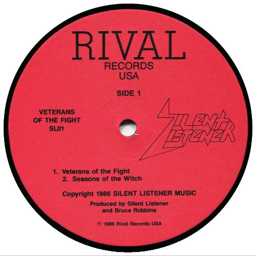 Silent Listener : Veterans Of The Fight (12", EP)