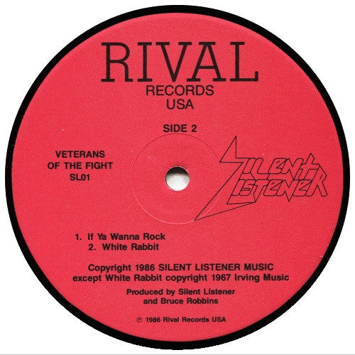 Silent Listener : Veterans Of The Fight (12", EP)