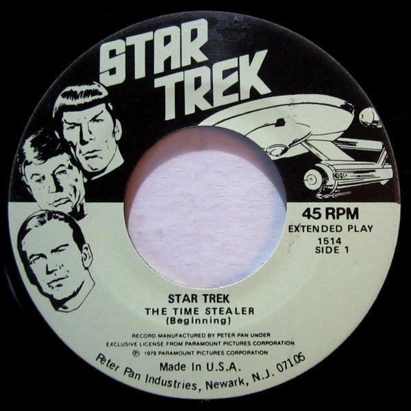 Unknown Artist : Star Trek: The Time Stealer (7", EP, 8” )