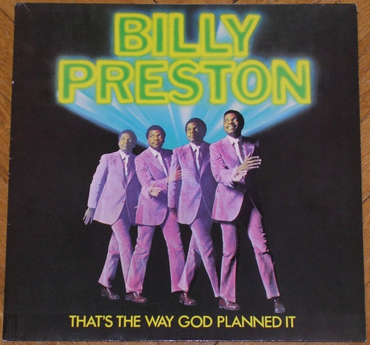 Billy Preston : That's The Way God Planned It (LP, Album, RE, RM + 12")