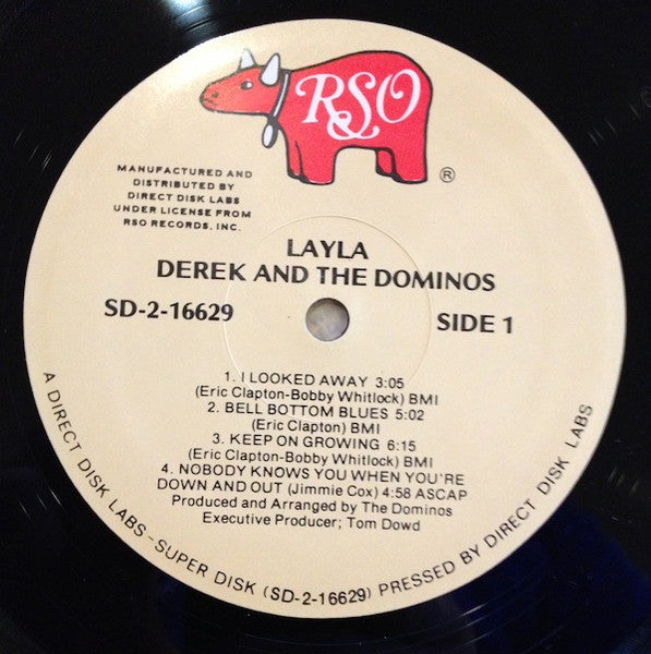 Derek And The Dominos* : Layla And Other Assorted Love Songs (2xLP, Album, RE, RM)