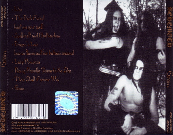 Behemoth (3) : Grom (CD, Album, RE)