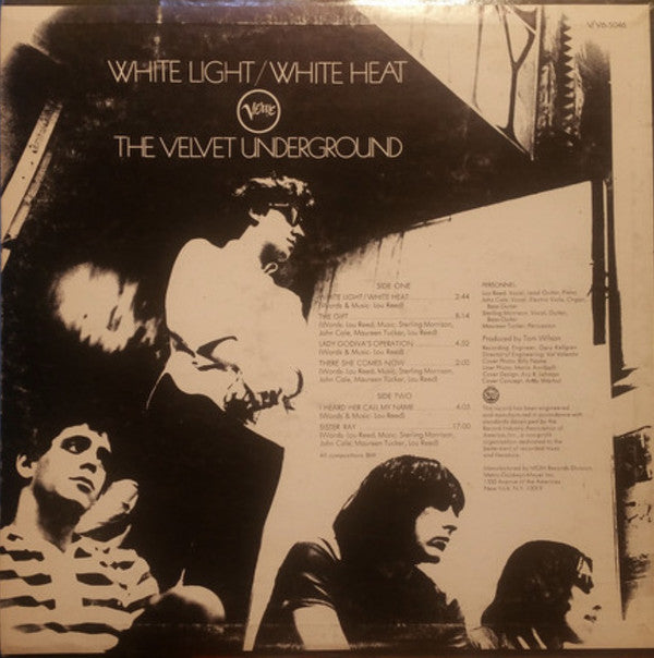 The Velvet Underground : White Light/White Heat (LP, Album, Wes)