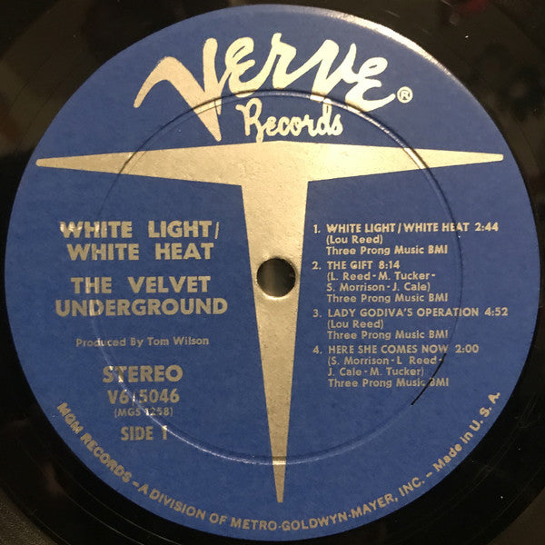 The Velvet Underground : White Light/White Heat (LP, Album, Wes)