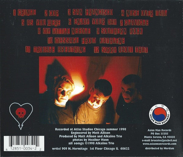 Alkaline Trio : Goddamnit (CD, Album)