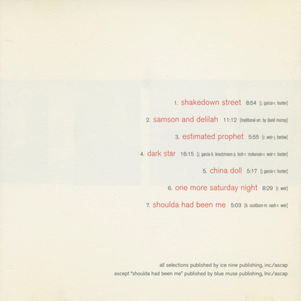 David Murray Octet : Dark Star [The Music Of The Grateful Dead®] (CD, Album)
