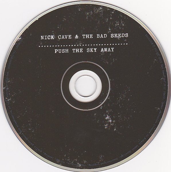 Nick Cave & The Bad Seeds : Push The Sky Away (CD, Album + DVD-V, NTSC + Ltd)