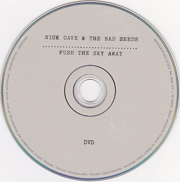 Nick Cave & The Bad Seeds : Push The Sky Away (CD, Album + DVD-V, NTSC + Ltd)