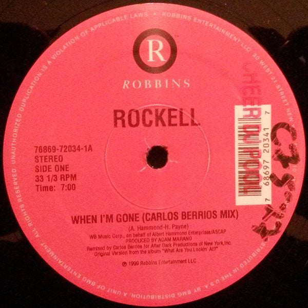 Rockell : When I'm Gone (12")