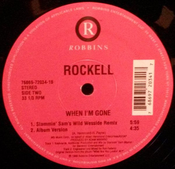 Rockell : When I'm Gone (12")