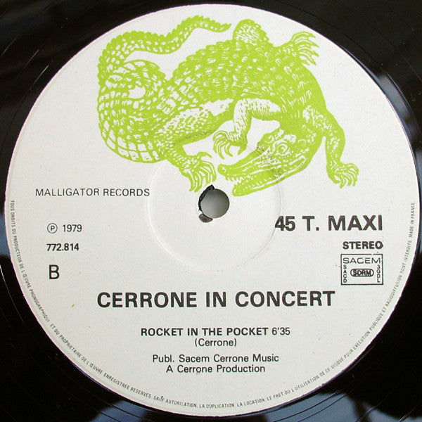 Cerrone : Rock Me (12", Maxi)