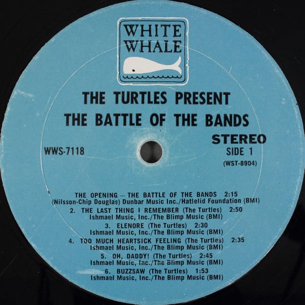 The Turtles : Present The Battle Of The Bands (LP, Album, Gat)