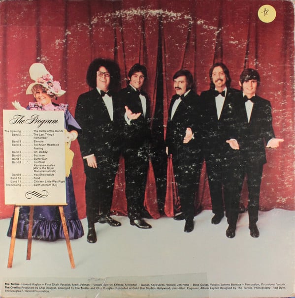 The Turtles : Present The Battle Of The Bands (LP, Album, Gat)