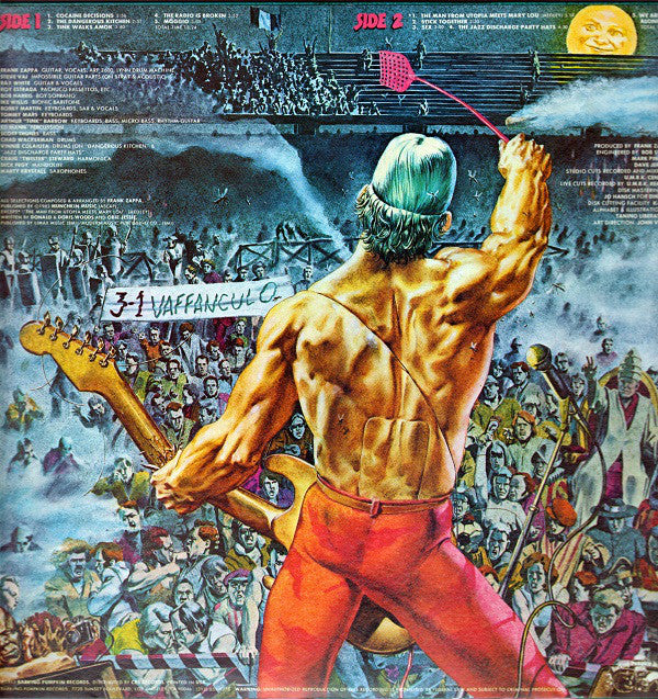 Frank Zappa : The Man From Utopia (LP, Album, Pit)