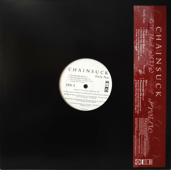 Chainsuck : Emily Says/Prozac (12", Promo)