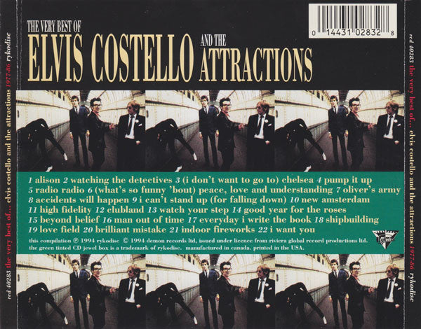 Elvis Costello And The Attractions* : The Very Best Of Elvis Costello And The Attractions (CD, Comp)