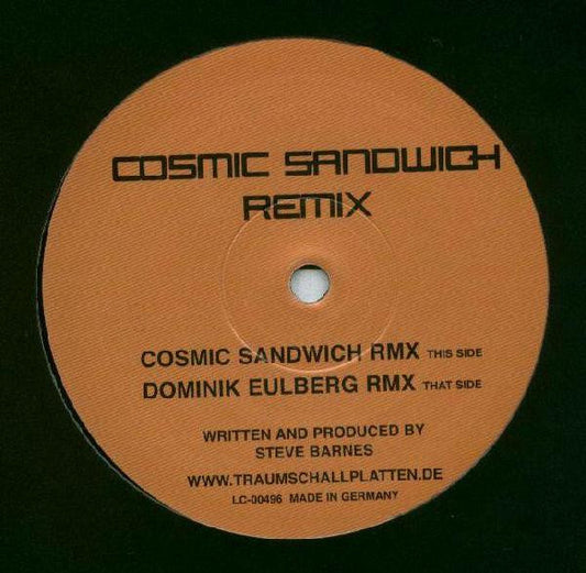Steve Barnes : Cosmic Sandwich (Remix) (12")