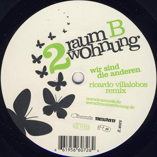 2raumwohnung : Melancholisch Schön / Wir Sind Die Anderen (12",45 RPM,33 ⅓ RPM)