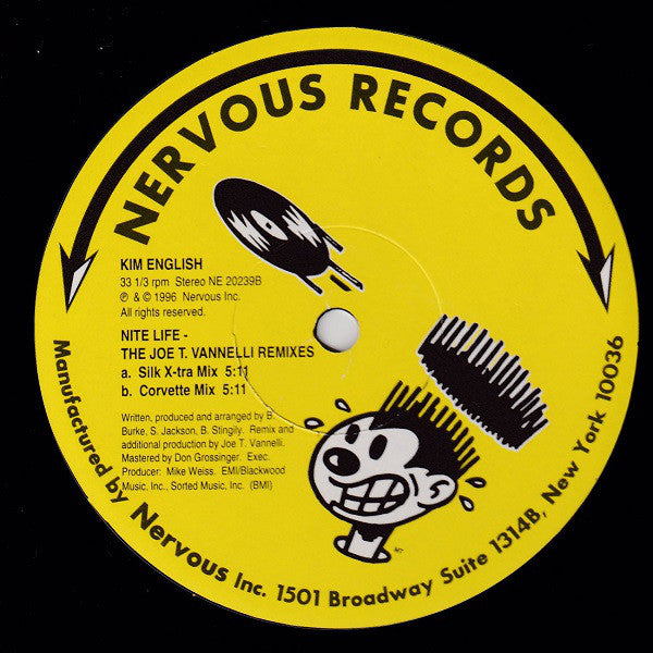 Kim English : Nite Life (The Joe T. Vannelli Remixes) (12")